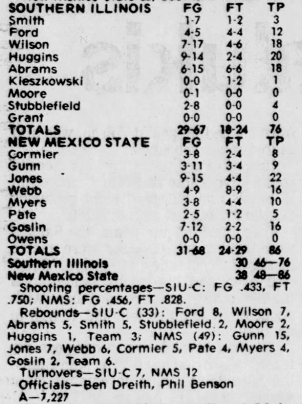 Clipping from Southern Illinoisan